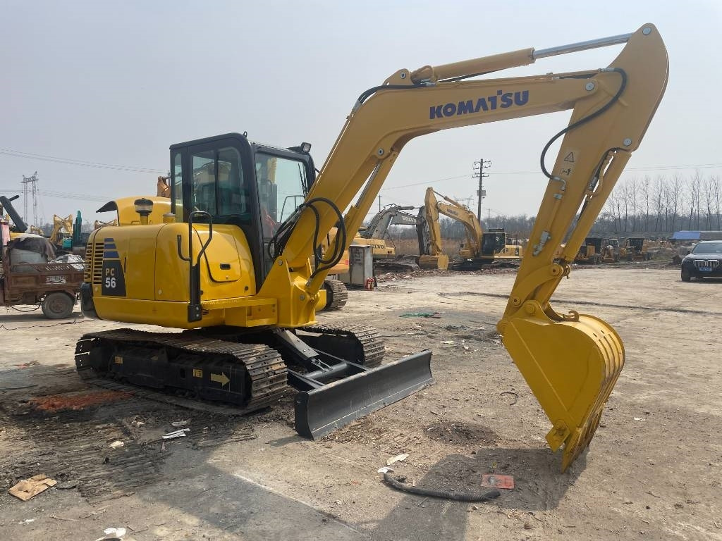 Komatsu PC 56 - Mini ekskavatör: fotoğraf 2 Komatsu PC 56 - Mini ekskavatör: fotoğraf 2