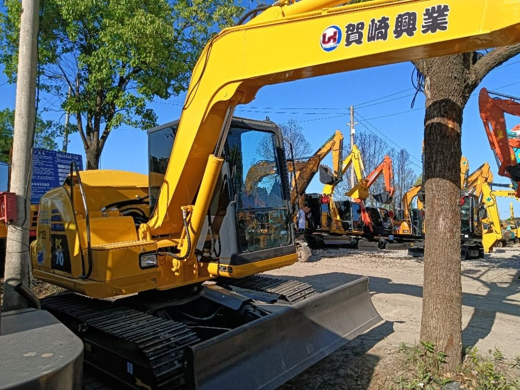 Komatsu PC 70 - Paletli ekskavatör: fotoğraf 5 Komatsu PC 70 - Paletli ekskavatör: fotoğraf 5