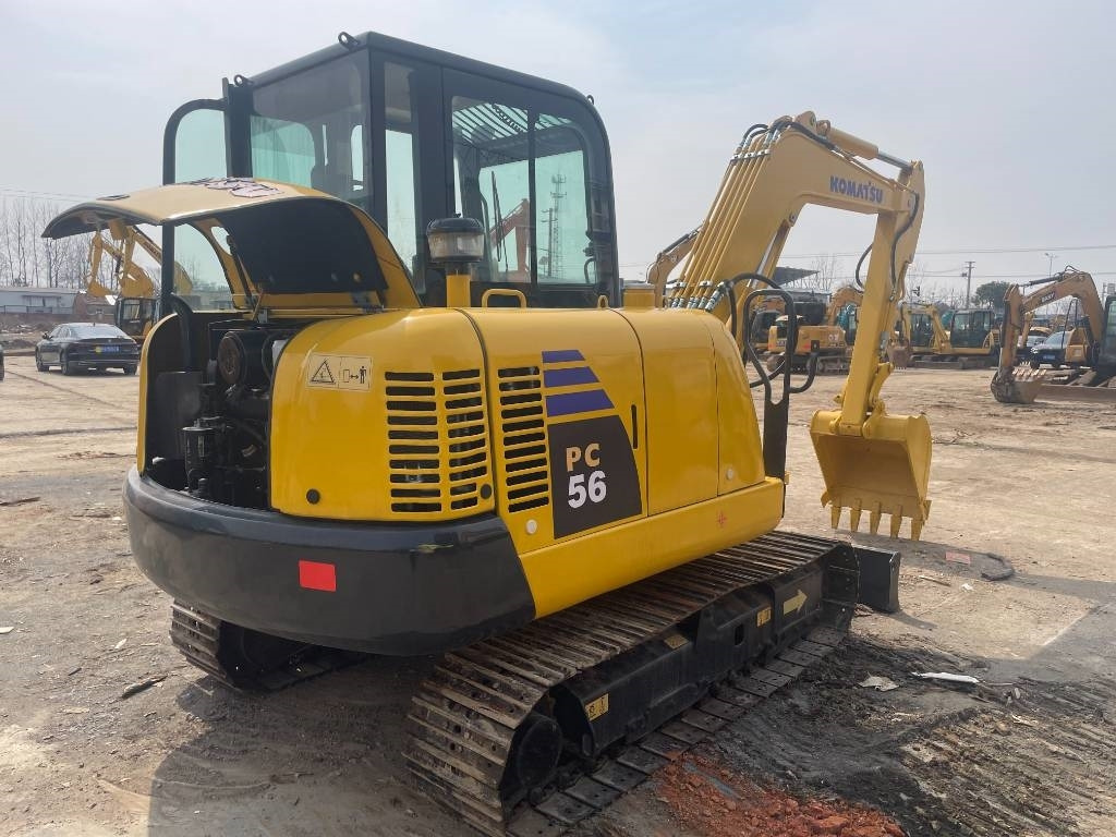 Komatsu PC56 - Mini ekskavatör: fotoğraf 1 Komatsu PC56 - Mini ekskavatör: fotoğraf 1