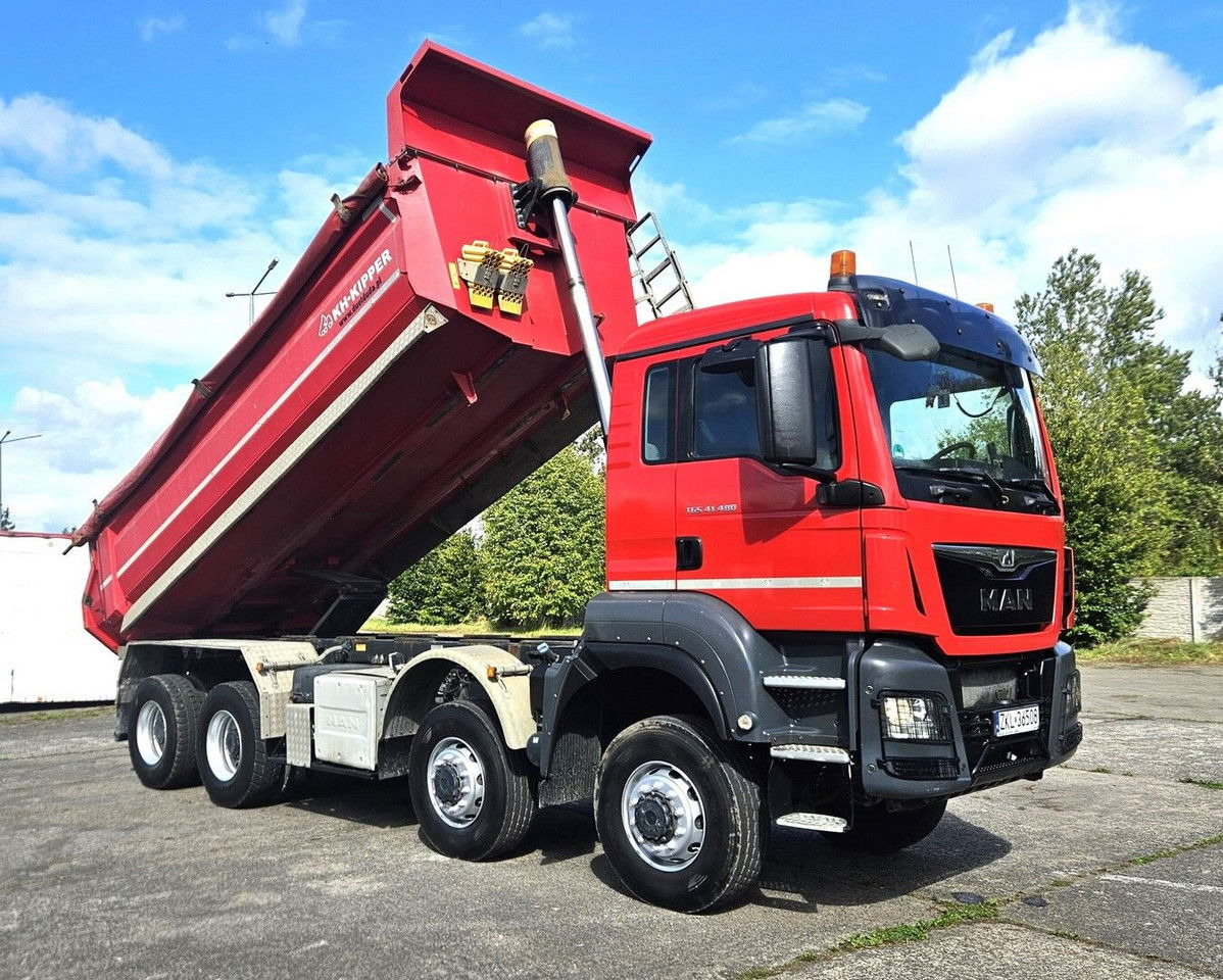 MAN TGS 41.480 8x8 - Tipper - Mileage only 224 078 km - Damperli kamyon: fotoğraf 1 MAN TGS 41.480 8x8 - Tipper - Mileage only 224 078 km - Damperli kamyon: fotoğraf 1