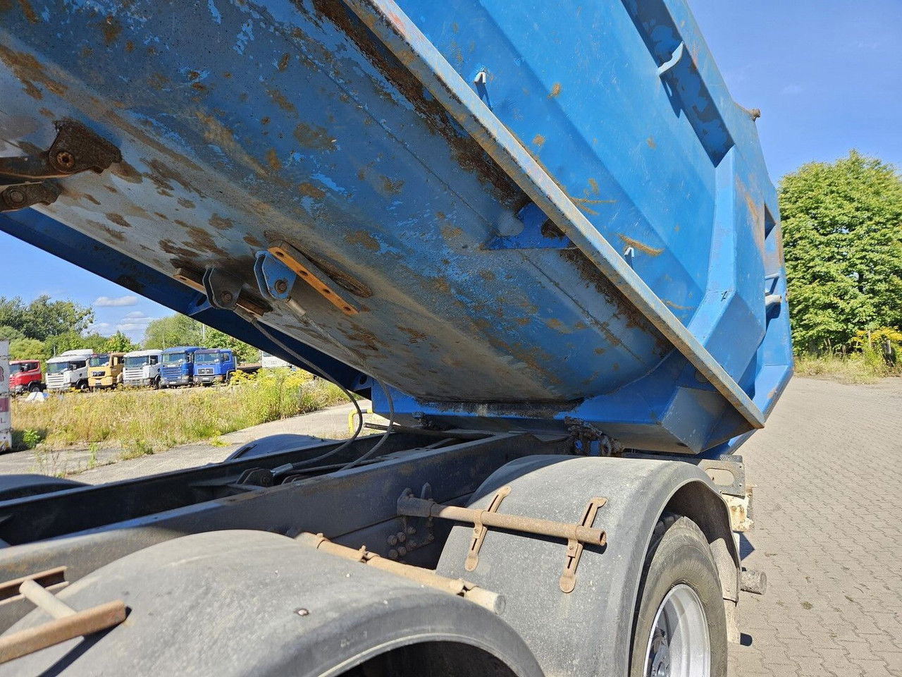 Damperli kamyon Scania R420 8x4 - Tipper - full spring - 2007 year: fotoğraf 6