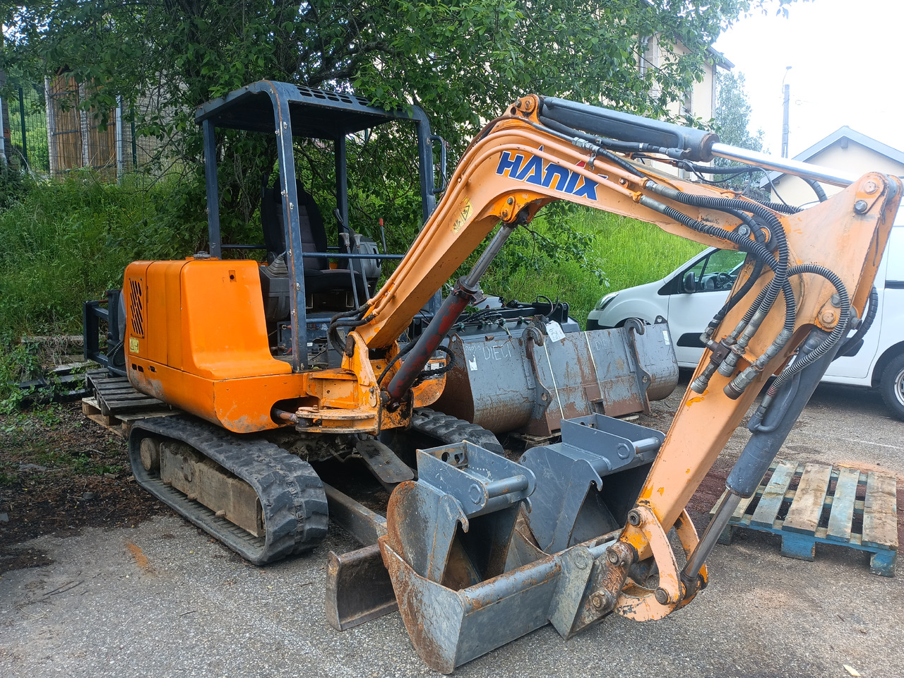 Hanix H26B - Mini ekskavatör: fotoğraf 4 Hanix H26B - Mini ekskavatör: fotoğraf 4