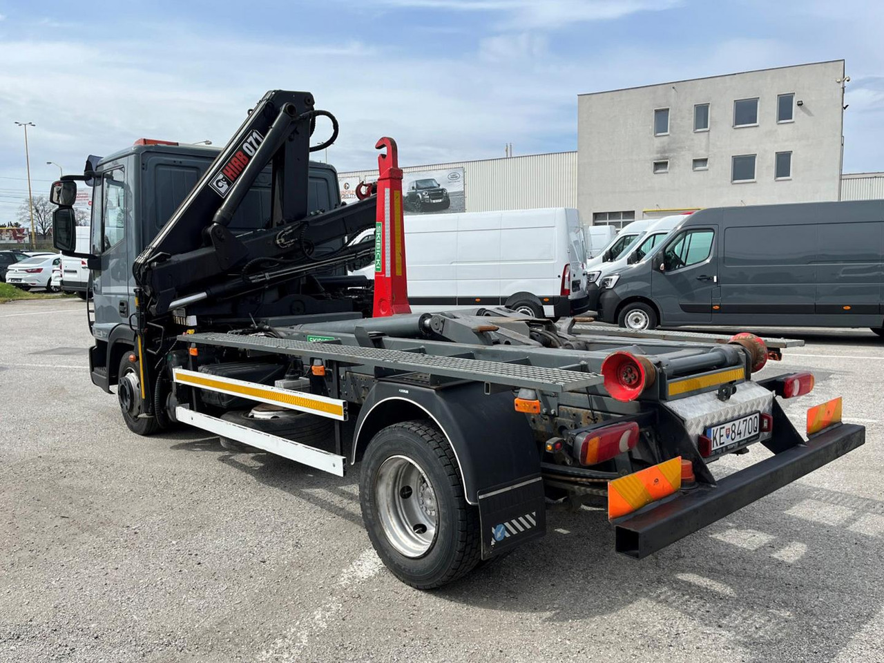 Kancalı yükleyici kamyon, Vinçli kamyon Iveco EuroCargo, 80E18, Hákový nosič kontajnerov: fotoğraf 7 Kancalı yükleyici kamyon, Vinçli kamyon Iveco EuroCargo, 80E18, Hákový nosič kontajnerov: fotoğraf 7