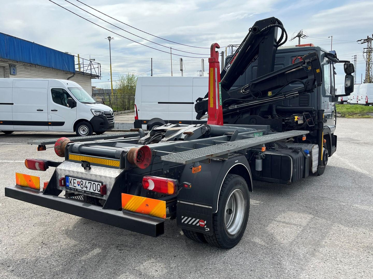 Kancalı yükleyici kamyon, Vinçli kamyon Iveco EuroCargo, 80E18, Hákový nosič kontajnerov: fotoğraf 8 Kancalı yükleyici kamyon, Vinçli kamyon Iveco EuroCargo, 80E18, Hákový nosič kontajnerov: fotoğraf 8