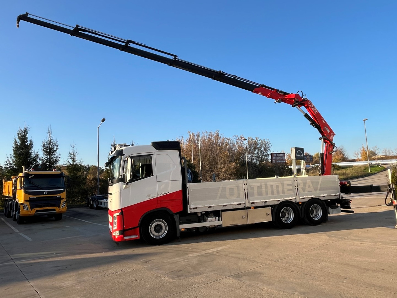 Kamyon, Vinçli kamyon VOLVO FH 500, 2017, FASSI 195.2 - 5x +RC: fotoğraf 11 Kamyon, Vinçli kamyon VOLVO FH 500, 2017, FASSI 195.2 - 5x +RC: fotoğraf 11