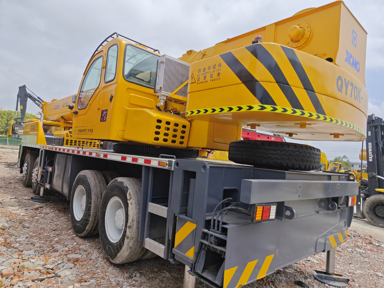 XCMG QY70K QY70KC XTC70 Truck Crane - Mobil vinç: fotoğraf 5 XCMG QY70K QY70KC XTC70 Truck Crane - Mobil vinç: fotoğraf 5