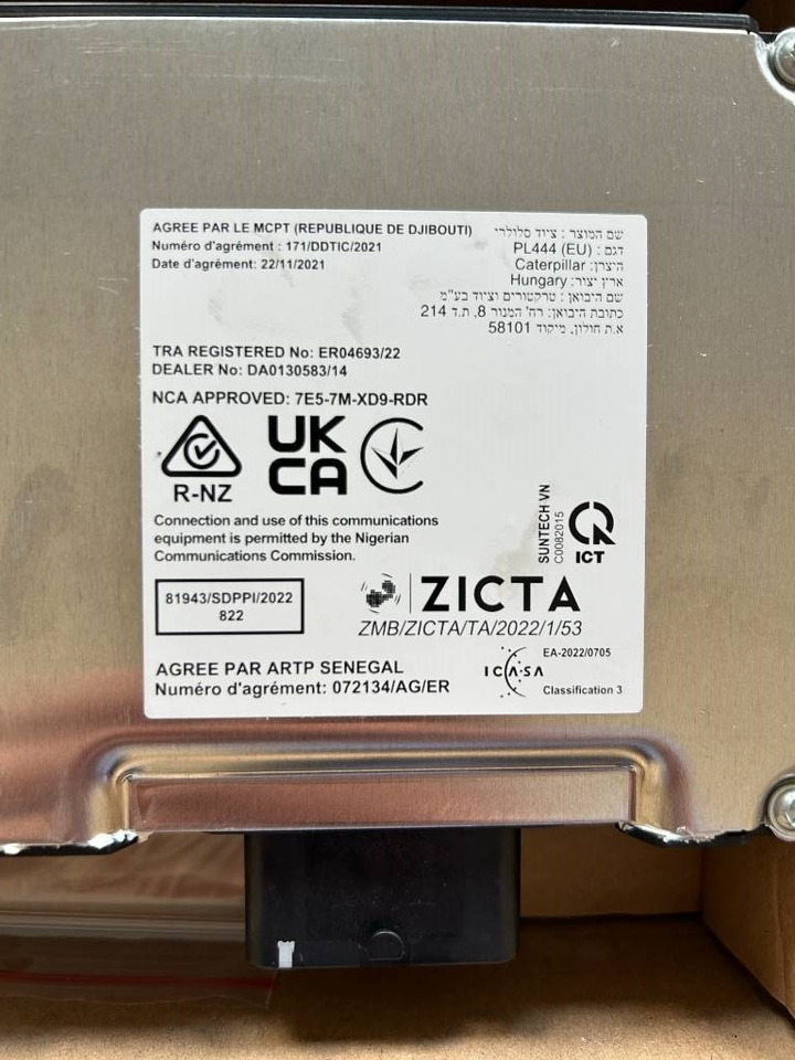 CAT Electronic Control Unit 604-9581 - DPX-25043 - Yönetim bloku - İş makinaları: fotoğraf 5 CAT Electronic Control Unit 604-9581 - DPX-25043 - Yönetim bloku - İş makinaları: fotoğraf 5