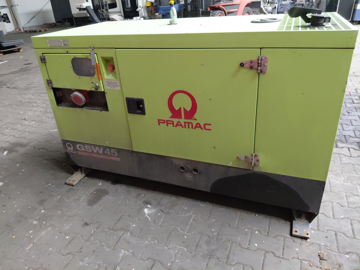 Agregat prądotwórczy – PRAMAC GSW 45Y – 39,7 kW – ON - Elektrikli jeneratör: fotoğraf 1 Agregat prądotwórczy – PRAMAC GSW 45Y – 39,7 kW – ON - Elektrikli jeneratör: fotoğraf 1