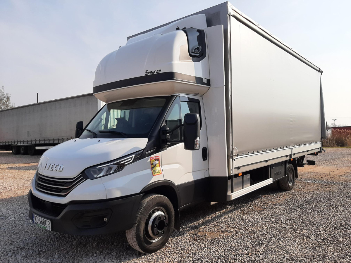 IVECO/JUSAM STANISŁAWJURKOWSKI 70C18/JU06 PLANDEKA Z WINDĄ - Tenteli kamyonet: fotoğraf 2 IVECO/JUSAM STANISŁAWJURKOWSKI 70C18/JU06 PLANDEKA Z WINDĄ - Tenteli kamyonet: fotoğraf 2