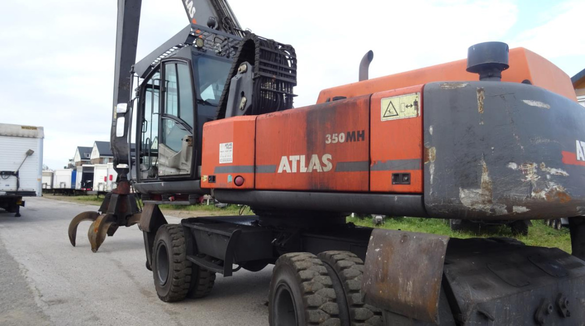 Maszyna przeładunkowa ATLAS 350MH - 2013/2018 - 166kW - 15,9m zasięgu - Elleçleme makinesi: fotoğraf 2 Maszyna przeładunkowa ATLAS 350MH - 2013/2018 - 166kW - 15,9m zasięgu - Elleçleme makinesi: fotoğraf 2