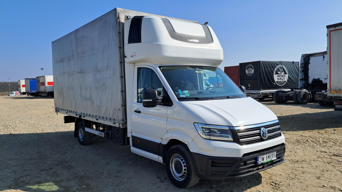 VOLKSWAGEN CRAFTER PLANDEKA - Tenteli kamyonet: fotoğraf 1 VOLKSWAGEN CRAFTER PLANDEKA - Tenteli kamyonet: fotoğraf 1