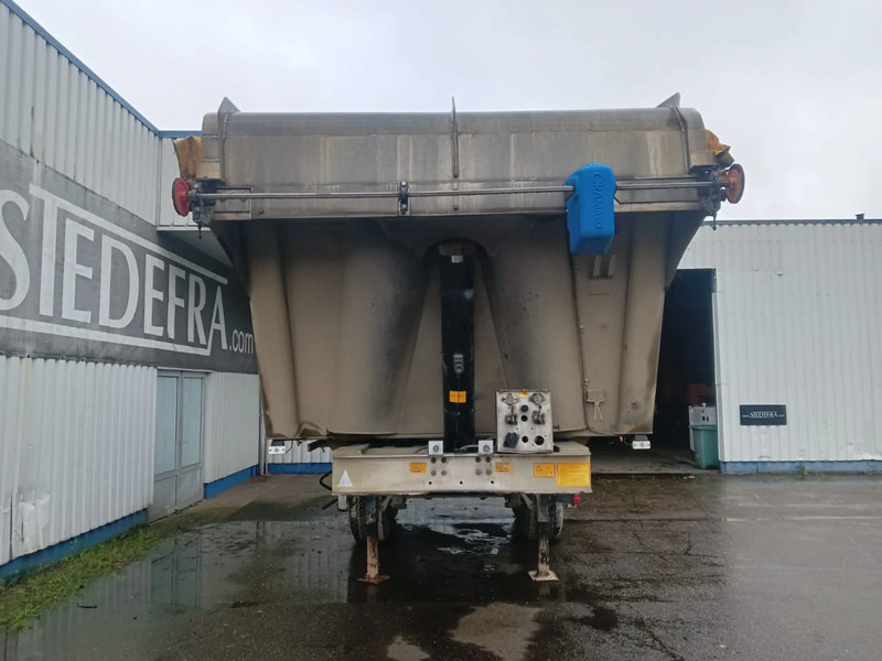 Damperli dorse Benalu 2 Axle Alu Tipper , Spring Suspension , Drum Brakes: fotoğraf 7