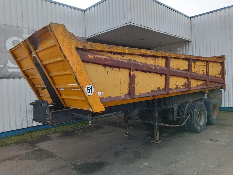 Fruehauf 2 Axle Steel Tipper, 8 tyres , Spring Suspension , Drum Brakes - Damperli dorse: fotoğraf 1 Fruehauf 2 Axle Steel Tipper, 8 tyres , Spring Suspension , Drum Brakes - Damperli dorse: fotoğraf 1