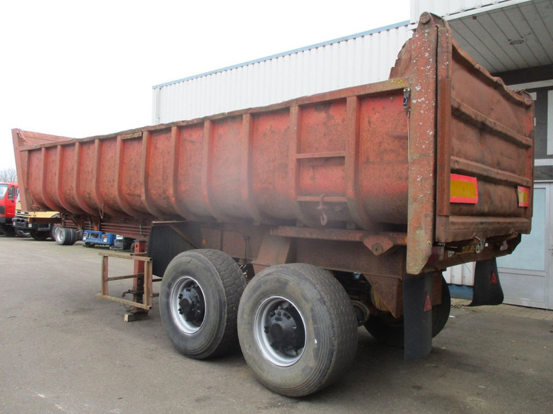 Fruehauf D33C , 2 axle , Steel tipper trailer , Drum Brakes , Spring suspension - Damperli dorse: fotoğraf 5 Fruehauf D33C , 2 axle , Steel tipper trailer , Drum Brakes , Spring suspension - Damperli dorse: fotoğraf 5