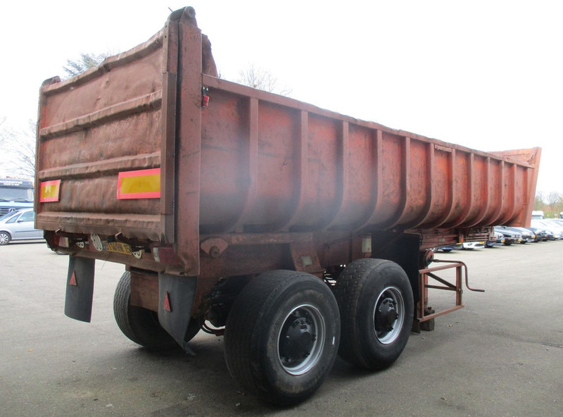 Fruehauf D33C , 2 axle , Steel tipper trailer , Drum Brakes , Spring suspension - Damperli dorse: fotoğraf 3 Fruehauf D33C , 2 axle , Steel tipper trailer , Drum Brakes , Spring suspension - Damperli dorse: fotoğraf 3