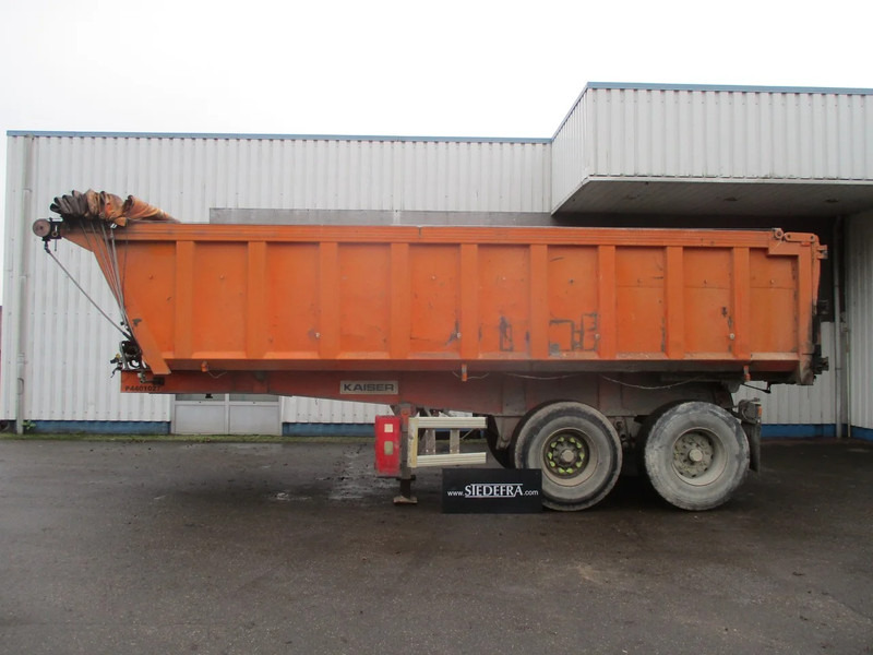 Kaiser 2 axle , steel tipper trailer , spring suspension , drum brakes - Damperli dorse: fotoğraf 2 Kaiser 2 axle , steel tipper trailer , spring suspension , drum brakes - Damperli dorse: fotoğraf 2