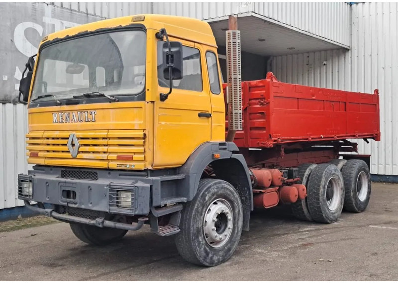 Renault G 300.26 , Manager , 6x4 , 3 Way-Tipper , Spring Suspension , Manual - Damperli kamyon: fotoğraf 1 Renault G 300.26 , Manager , 6x4 , 3 Way-Tipper , Spring Suspension , Manual - Damperli kamyon: fotoğraf 1