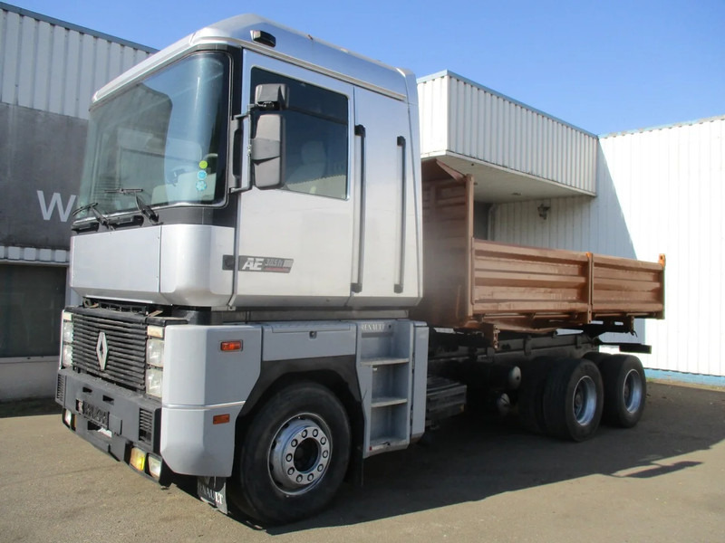 Damperli kamyon Renault Magnum AE 385 TI , 6x4, 3 Way Tipper ,Manual , Airco ,Spring suspension: fotoğraf 8
