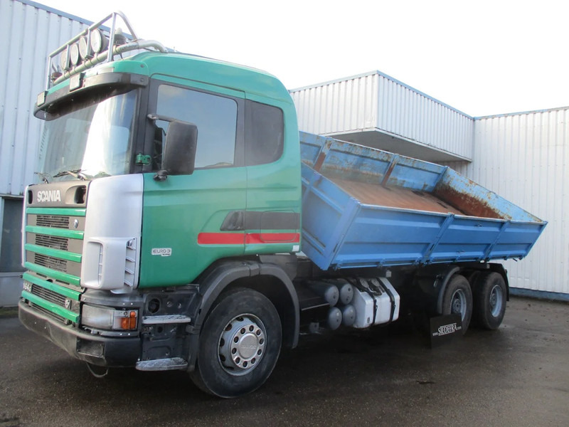 Scania G 164 580 , 6x4 , Manual , Retarder , Airco , 2 way tipper , Spring suspension - Damperli kamyon: fotoğraf 1 Scania G 164 580 , 6x4 , Manual , Retarder , Airco , 2 way tipper , Spring suspension - Damperli kamyon: fotoğraf 1