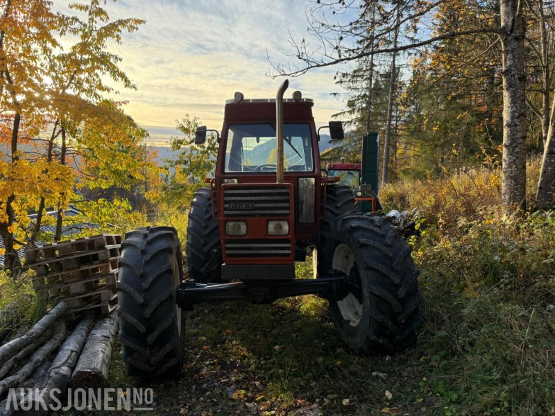 1980 Fiat 880 m/Turbo, nylig oppusset - Traktör: fotoğraf 2 1980 Fiat 880 m/Turbo, nylig oppusset - Traktör: fotoğraf 2