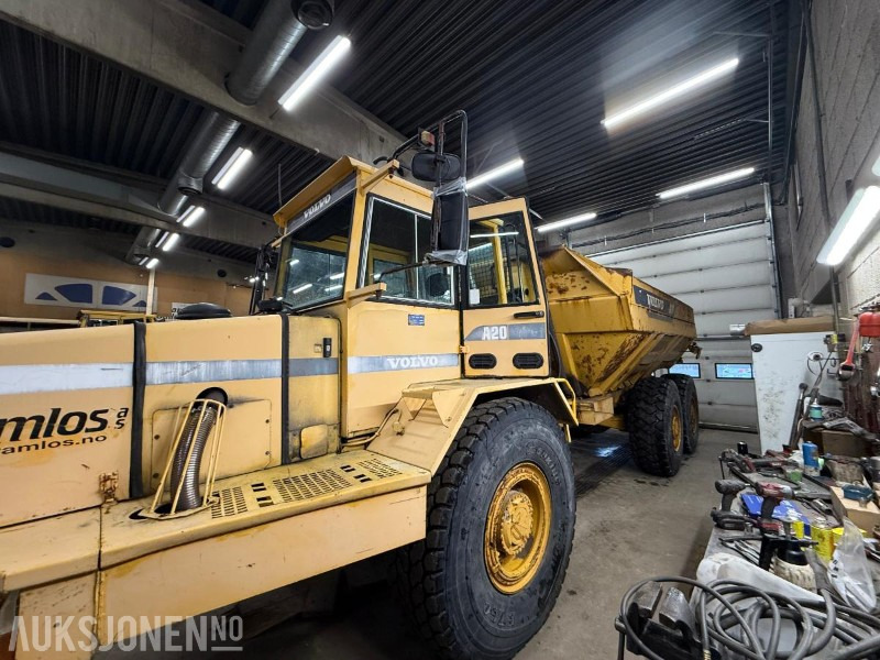 1990 Volvo A20 6x6 Dumper - Damper: fotoğraf 2 1990 Volvo A20 6x6 Dumper - Damper: fotoğraf 2