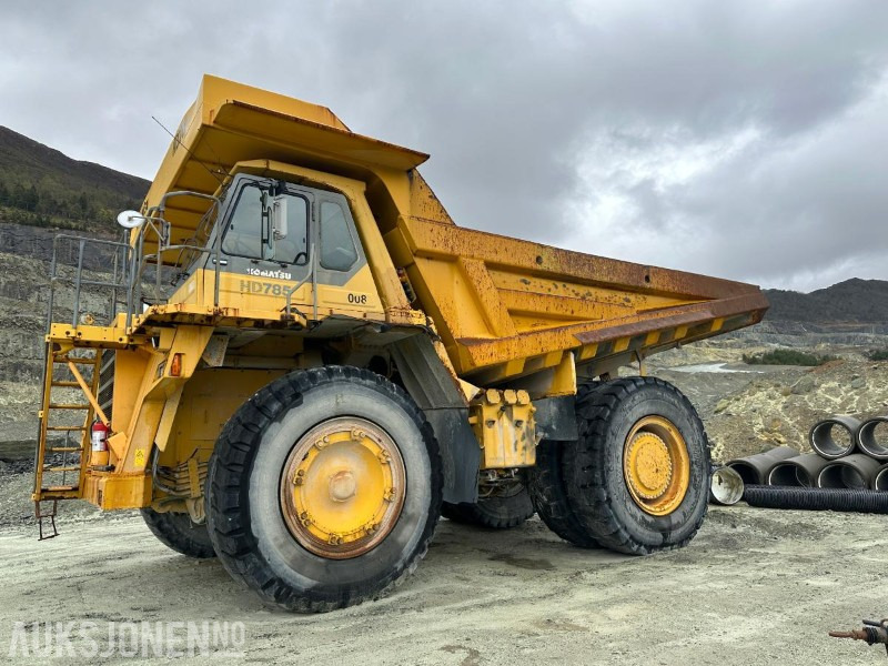 2001 Komatsu HD 785-5 Tipptruck - 91 tonns lastekapasitet - Registrert med sorte skilter - - Damper: fotoğraf 4 2001 Komatsu HD 785-5 Tipptruck - 91 tonns lastekapasitet - Registrert med sorte skilter - - Damper: fotoğraf 4