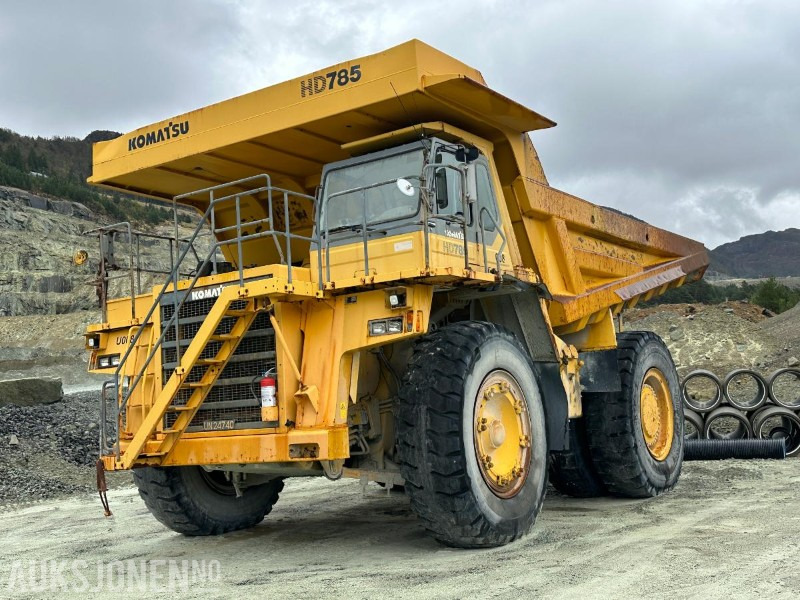 2001 Komatsu HD 785-5 Tipptruck - 91 tonns lastekapasitet - Registrert med sorte skilter - - Damper: fotoğraf 1 2001 Komatsu HD 785-5 Tipptruck - 91 tonns lastekapasitet - Registrert med sorte skilter - - Damper: fotoğraf 1