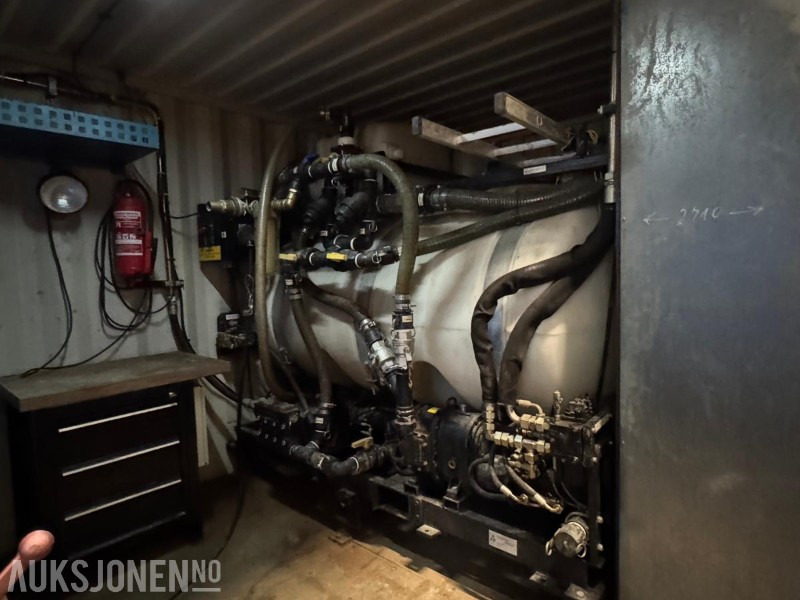 2002 Komplett styrt borerigg – Tracto-Technik Grundodrill 10S med container, mikser, kraftenhet, tracking - Burgu makinesi: fotoğraf 3 2002 Komplett styrt borerigg – Tracto-Technik Grundodrill 10S med container, mikser, kraftenhet, tracking - Burgu makinesi: fotoğraf 3