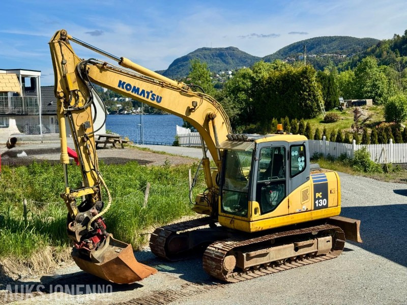2006 Komatsu PC 130 K-7 - Gravemaskin - Tiltrotator - 3. Skuffer - Pigghammer - S60 - Timer: 9671 - Ekskavatör: fotoğraf 1 2006 Komatsu PC 130 K-7 - Gravemaskin - Tiltrotator - 3. Skuffer - Pigghammer - S60 - Timer: 9671 - Ekskavatör: fotoğraf 1