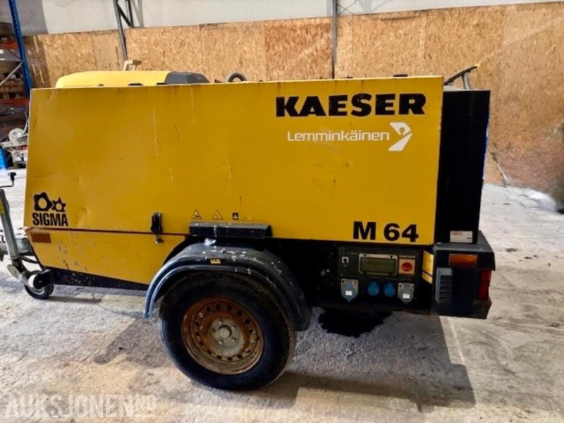 2008 Kaeser mobilkompressor M64 - Timer: 2431 - İnşaat ekipmanı: fotoğraf 4 2008 Kaeser mobilkompressor M64 - Timer: 2431 - İnşaat ekipmanı: fotoğraf 4