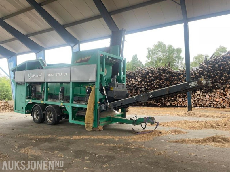 2008 Komptech MultiStar L3 mobilt sikteverk/ sorteringsverk. GOD KAPASITET. Verk: 3350 timer - Motor: 5250 timer. - Elek: fotoğraf 2 2008 Komptech MultiStar L3 mobilt sikteverk/ sorteringsverk. GOD KAPASITET. Verk: 3350 timer - Motor: 5250 timer. - Elek: fotoğraf 2