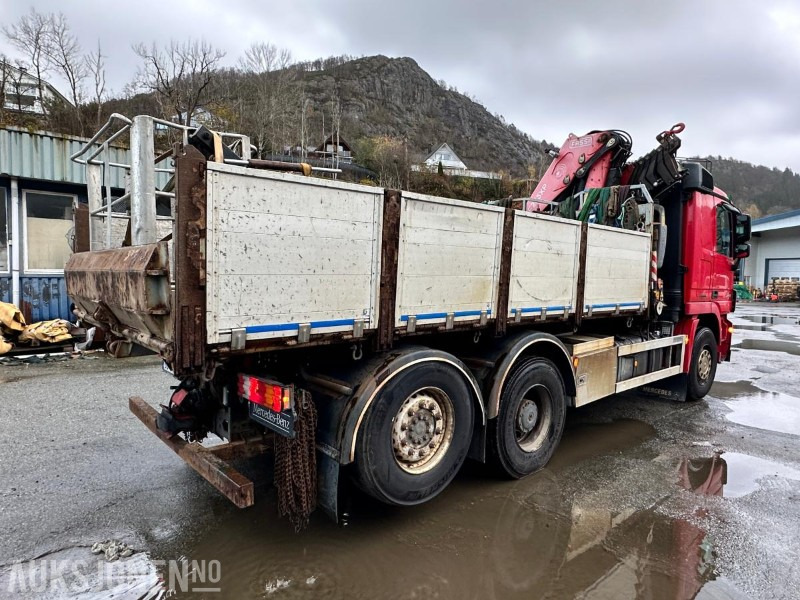 2009 Mercedes-Benz 2551L/42 6X2M Kranbil m/Fassi F235XP kran | Luft foran og bak | Krok og plan, 305520km - Vinçli kamyon: fotoğraf 5 2009 Mercedes-Benz 2551L/42 6X2M Kranbil m/Fassi F235XP kran | Luft foran og bak | Krok og plan, 305520km - Vinçli kamyon: fotoğraf 5