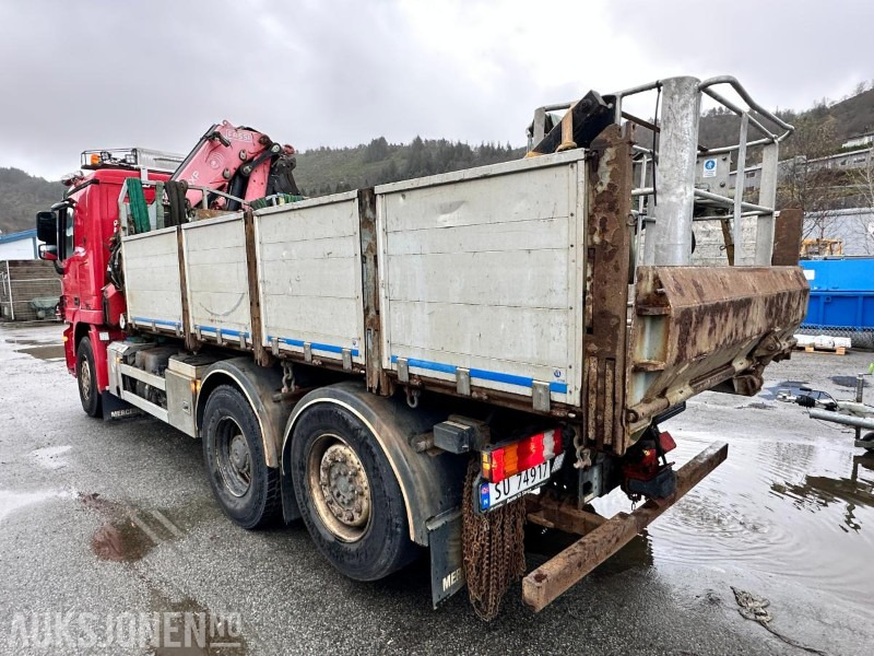 2009 Mercedes-Benz 2551L/42 6X2M Kranbil m/Fassi F235XP kran | Luft foran og bak | Krok og plan, 305520km - Vinçli kamyon: fotoğraf 3 2009 Mercedes-Benz 2551L/42 6X2M Kranbil m/Fassi F235XP kran | Luft foran og bak | Krok og plan, 305520km - Vinçli kamyon: fotoğraf 3