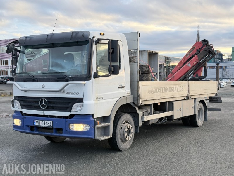 2009 Mercedes-Benz Atego 1224L kranbil - Vinçli kamyon: fotoğraf 1 2009 Mercedes-Benz Atego 1224L kranbil - Vinçli kamyon: fotoğraf 1