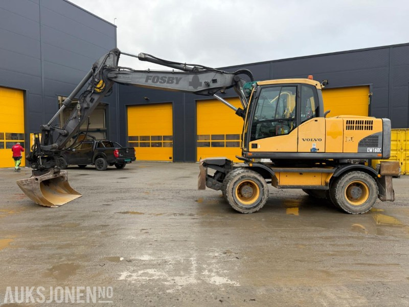 2010 Volvo EW160C HJULGRAVER STEELWRIST X20 TILTROTATOR SERVICEHISTORIKK. - Ekskavatör: fotoğraf 3 2010 Volvo EW160C HJULGRAVER STEELWRIST X20 TILTROTATOR SERVICEHISTORIKK. - Ekskavatör: fotoğraf 3