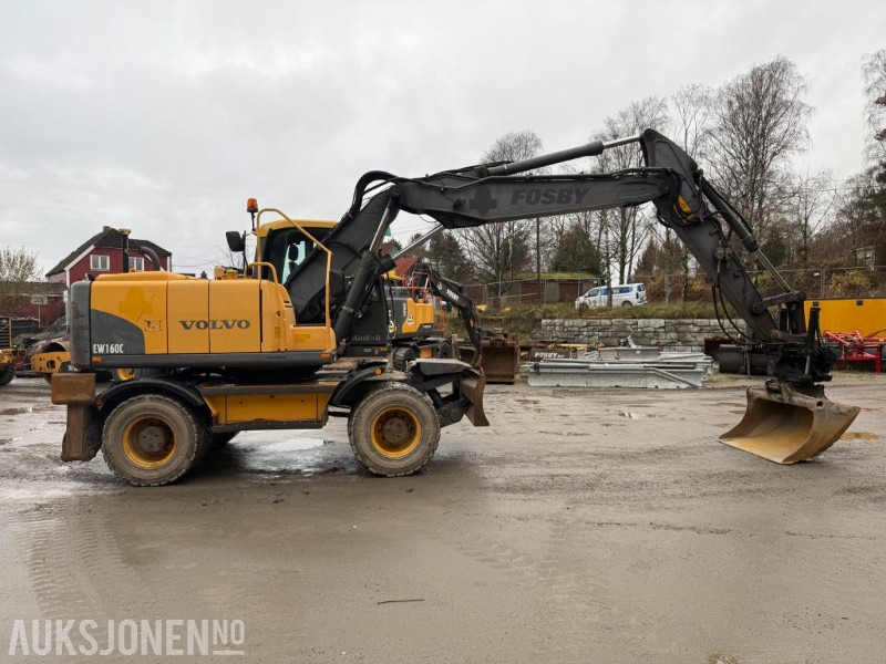2010 Volvo EW160C HJULGRAVER STEELWRIST X20 TILTROTATOR SERVICEHISTORIKK. - Ekskavatör: fotoğraf 4 2010 Volvo EW160C HJULGRAVER STEELWRIST X20 TILTROTATOR SERVICEHISTORIKK. - Ekskavatör: fotoğraf 4