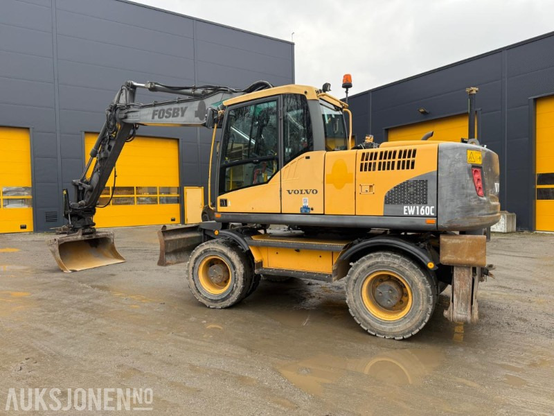 2010 Volvo EW160C HJULGRAVER STEELWRIST X20 TILTROTATOR SERVICEHISTORIKK. - Ekskavatör: fotoğraf 5 2010 Volvo EW160C HJULGRAVER STEELWRIST X20 TILTROTATOR SERVICEHISTORIKK. - Ekskavatör: fotoğraf 5