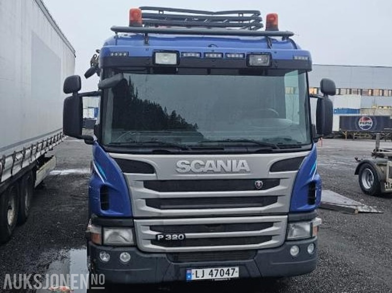 2012 Scania P-serie P320 kranbil med bakløft - Vinçli kamyon: fotoğraf 4 2012 Scania P-serie P320 kranbil med bakløft - Vinçli kamyon: fotoğraf 4