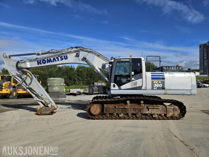 2013 Komatsu PC360LC-10 - Graveskuff - Sentralsmøring - HK - 9769T - Ekskavatör: fotoğraf 1 2013 Komatsu PC360LC-10 - Graveskuff - Sentralsmøring - HK - 9769T - Ekskavatör: fotoğraf 1