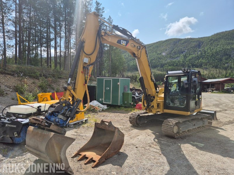 2014 Cat 308E 2 CR beltegraver, med tiltrotator/gripekasett - Ekskavatör: fotoğraf 1 2014 Cat 308E 2 CR beltegraver, med tiltrotator/gripekasett - Ekskavatör: fotoğraf 1