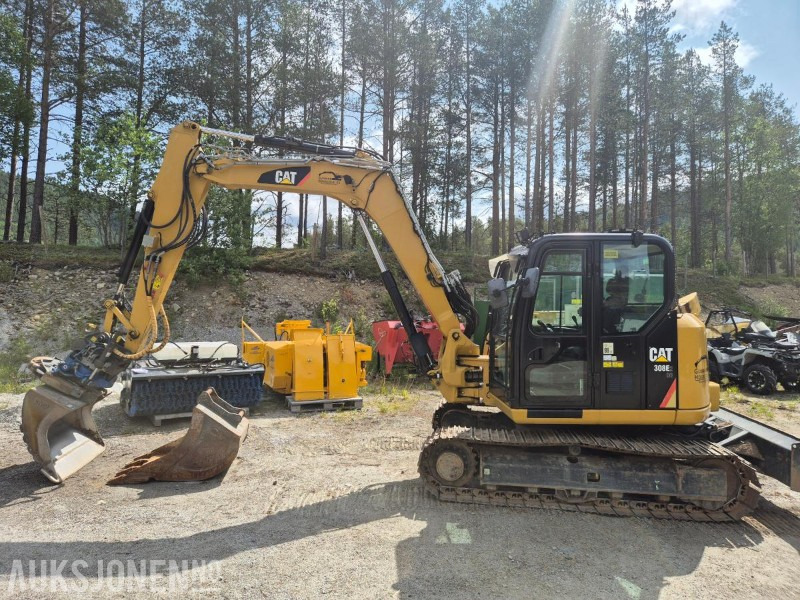 2014 Cat 308E 2 CR beltegraver, med tiltrotator/gripekasett - Ekskavatör: fotoğraf 2 2014 Cat 308E 2 CR beltegraver, med tiltrotator/gripekasett - Ekskavatör: fotoğraf 2