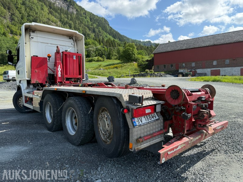 2014 Scania R620 8x4 krokbil - JOAB Krok m/ knekk - kranhydraulikk - Kancalı yükleyici kamyon: fotoğraf 4 2014 Scania R620 8x4 krokbil - JOAB Krok m/ knekk - kranhydraulikk - Kancalı yükleyici kamyon: fotoğraf 4