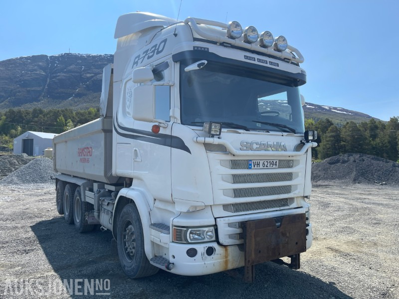 2014 Scania R730 Tridem Brøyterigget tippbil m/ underliggende skjær fra 2021! Euro 6 - Damperli kamyon: fotoğraf 2 2014 Scania R730 Tridem Brøyterigget tippbil m/ underliggende skjær fra 2021! Euro 6 - Damperli kamyon: fotoğraf 2