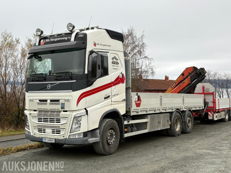 2014 VOLVO FH540 6X2 Euro6 Kranbil med Palfinger PK16502 - Vinçli kamyon: fotoğraf 1 2014 VOLVO FH540 6X2 Euro6 Kranbil med Palfinger PK16502 - Vinçli kamyon: fotoğraf 1
