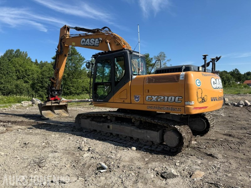 2015 Case CX210C BELTEGRAVER ROTOTILT ENGCON MASKINSTYRING SERVICEHISTORIKK LITE TIMER EN EIER. - Ekskavatör: fotoğraf 5 2015 Case CX210C BELTEGRAVER ROTOTILT ENGCON MASKINSTYRING SERVICEHISTORIKK LITE TIMER EN EIER. - Ekskavatör: fotoğraf 5