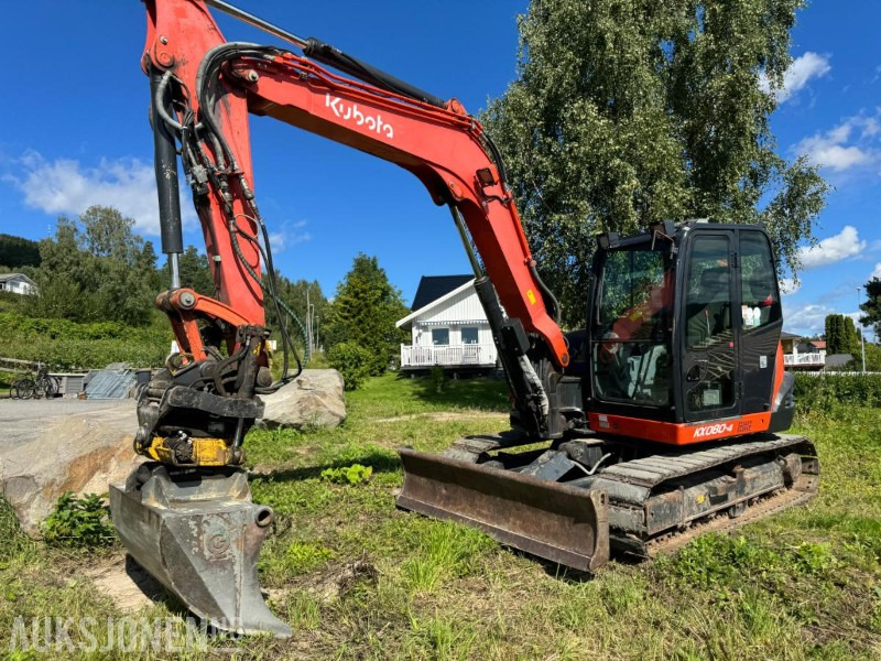 2015 KUBOTA KX080-40 GRAVEMASKIN MED TILTROTATOR OG 2 SKUFFER - Ekskavatör: fotoğraf 1 2015 KUBOTA KX080-40 GRAVEMASKIN MED TILTROTATOR OG 2 SKUFFER - Ekskavatör: fotoğraf 1