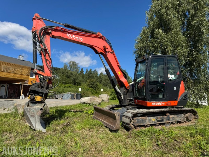 2015 KUBOTA KX080-40 GRAVEMASKIN MED TILTROTATOR OG 2 SKUFFER - Ekskavatör: fotoğraf 2 2015 KUBOTA KX080-40 GRAVEMASKIN MED TILTROTATOR OG 2 SKUFFER - Ekskavatör: fotoğraf 2