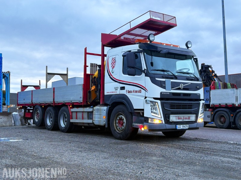 2015 Volvo FM 500 8x4 kranbil - Effer 215/6S kran og ARKA planpåbygg - EU godkjent til 30.09.26 - Vinçli kamyon: fotoğraf 2 2015 Volvo FM 500 8x4 kranbil - Effer 215/6S kran og ARKA planpåbygg - EU godkjent til 30.09.26 - Vinçli kamyon: fotoğraf 2