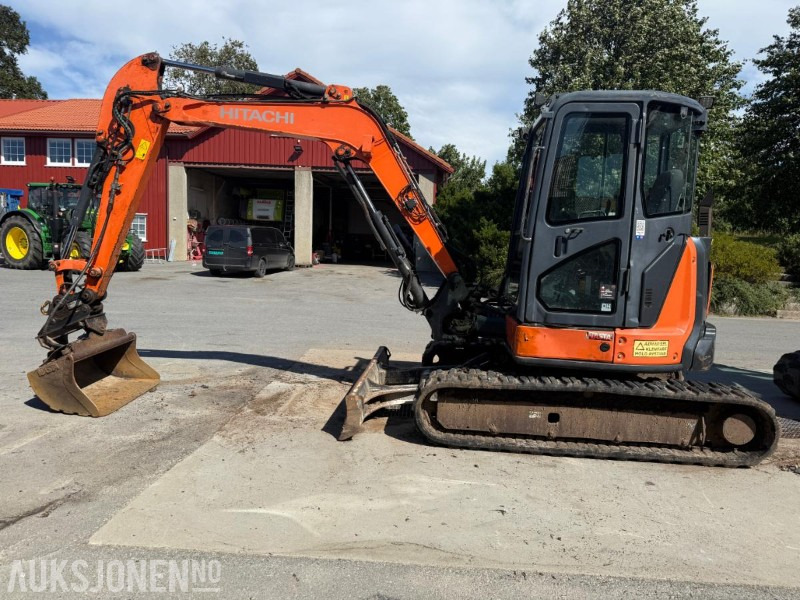 2016 Hitachi ZX55U-5A BELTEGRAVER- SERVICEHISTORIKK. - Ekskavatör: fotoğraf 1 2016 Hitachi ZX55U-5A BELTEGRAVER- SERVICEHISTORIKK. - Ekskavatör: fotoğraf 1