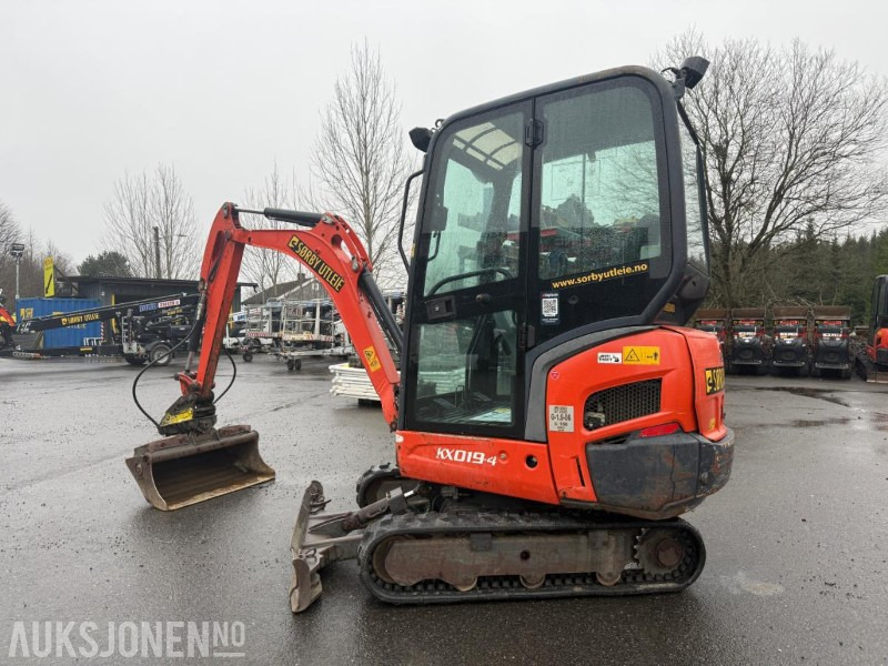 2016 Kubota KX019-4 MINIGRAVER NYE BELTER SERVICEHISTORIKK NY SERVICE 12/25. - Mini ekskavatör: fotoğraf 2 2016 Kubota KX019-4 MINIGRAVER NYE BELTER SERVICEHISTORIKK NY SERVICE 12/25. - Mini ekskavatör: fotoğraf 2